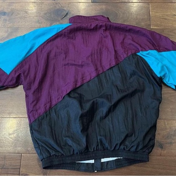 90’s men’s tri colour wind breaker by typhoon - Picture 4 of 9